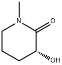 2-Piperidinone,3-hydroxy-1-methyl-,(3R)-(9CI) 结构式