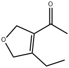 Ethanone, 1-(4-ethyl-2,5-dihydro-3-furanyl)- (9CI) 结构式