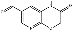 2-氧代-2,3-二氢-1H-吡啶并[2,3-B][1,4]噁嗪-7-甲醛 结构式