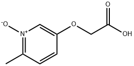 Acetic acid, [(6-methyl-1-oxido-3-pyridinyl)oxy]- (9CI) 结构式