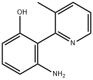 Phenol, 3-amino-2-(3-methyl-2-pyridinyl)- (9CI) Structure