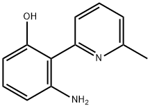 Phenol, 3-amino-2-(6-methyl-2-pyridinyl)- (9CI) 结构式