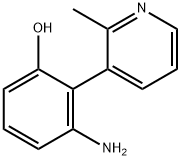 Phenol, 3-amino-2-(2-methyl-3-pyridinyl)- (9CI) 结构式