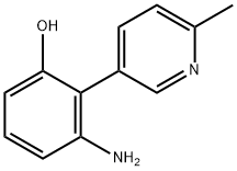 Phenol, 3-amino-2-(6-methyl-3-pyridinyl)- (9CI) Structure