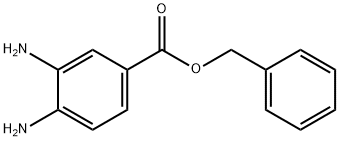 3,4-二氨基苯甲酸苄酯 结构式