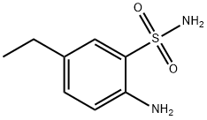 2-氨基-5-乙基苯磺酰胺 结构式