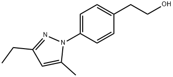 Benzeneethanol, 4-(3-ethyl-5-methyl-1H-pyrazol-1-yl)- (9CI)|