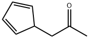 2-Propanone, 1-(2,4-cyclopentadien-1-yl)- (9CI) 结构式