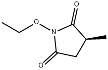 2,5-Pyrrolidinedione,1-ethoxy-3-methyl-,(3S)-(9CI) 结构式