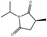 2,5-Pyrrolidinedione,3-methyl-1-(1-methylethyl)-,(3S)-(9CI) 结构式
