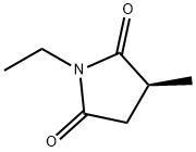 2,5-Pyrrolidinedione,1-ethyl-3-methyl-,(3S)-(9CI) 结构式