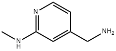 4-(氨基甲基)-N-甲基吡啶-2-胺 结构式