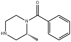 R-(-)-2-甲基哌嗪基苯甲基酮 结构式