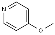 4-甲氧基吡啶 结构式
