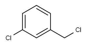 3-Chlorobenzyl chloride Structure