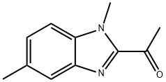 Ethanone, 1-(1,5-dimethyl-1H-benzimidazol-2-yl)- (9CI) 结构式