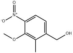 Benzenemethanol, 3-methoxy-2-methyl-4-nitro- (9CI) 结构式
