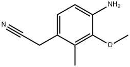 Benzeneacetonitrile, 4-amino-3-methoxy-2-methyl- (9CI) 结构式