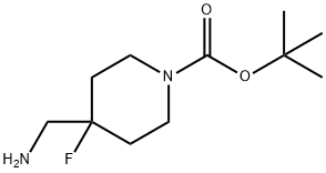 4-Aminomethyl-4-fluoro-piperidine-1-carboxylic acid tert-butyl ester|4-(氨甲基)-4-氟哌啶-1-羧酸叔丁酯