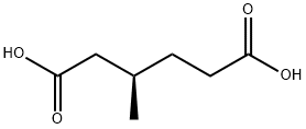 (+)-3-METHYLHEXANEDIOIC ACID Struktur