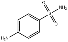 结晶磺胺, 63-74-1, 结构式