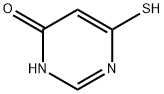 6-巯基-4(1H)-嘧啶酮, 6311-83-7, 结构式