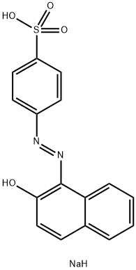 酸性橙 7, 633-96-5, 结构式