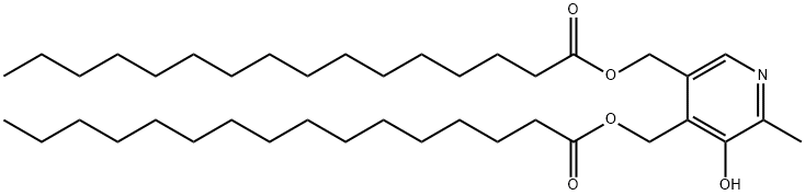 吡哆醇二棕榈酸酯 结构式