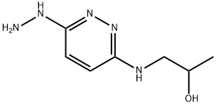 3-Hydrazino-6-[(2-hydroxypropyl)amino]pyridazine 结构式