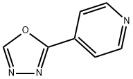 2-(吡啶-4-基)-1,3,4-恶二唑 结构式