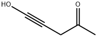 5-Hydroxy-4-pentyn-2-one 结构式
