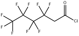 3,3,4,4,5,5,6,6,6-nonafluorohexanoyl chloride 结构式