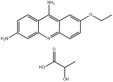 Ethacridine lactate monohydrate Structure
