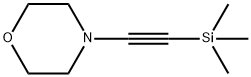 4-[(三甲基甲硅烷基)乙炔基]吗啉 结构式