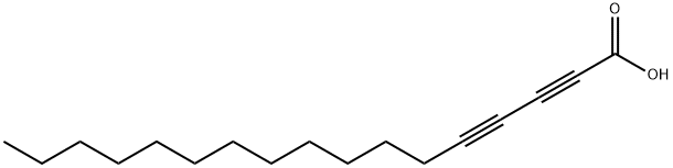 2,4-十七二炔酸 结构式