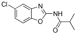 2-Methyl-N-(5-chlorobenzoxazol-2-yl)propionamide 结构式