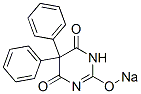 5,5-Diphenyl-2-sodiooxy-4,6(1H,5H)-pyrimidinedione 结构式