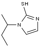 1-sec-Butyl-1H-imidazole-2-thiol 结构式