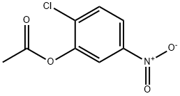 2-Chloro-5-nitrophenyl=acetate 结构式