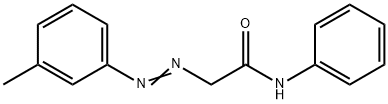 2-[(3-Methylphenyl)azo]-N-phenylacetamide 结构式