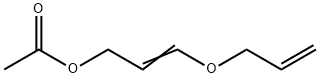 Acetic acid 3-allyloxyallyl ester Structure