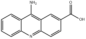 9-Amino-2-acridinecarboxylic acid 结构式