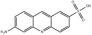6-Amino-2-acridinesulfonic acid 结构式