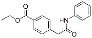 2-[4-(Ethoxycarbonyl)phenyl]acetanilide Structure