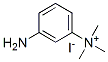 (3-aminophenyl)-trimethyl-azanium iodide Structure