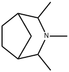2,3,4-Trimethyl-3-azabicyclo[3.2.1]octane 结构式