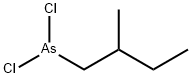 Dichloro(2-methylbutyl)arsine 结构式