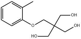 2-(Hydroxymethyl)-2-(o-tolyloxymethyl)-1,3-propanediol 结构式