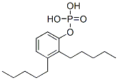 二戊基苯酚磷酸二氢酯, 64051-39-4, 结构式