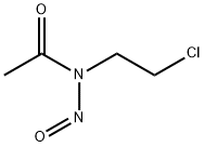 N-(2-chloroethyl)-N-nitrosoacetamide 结构式